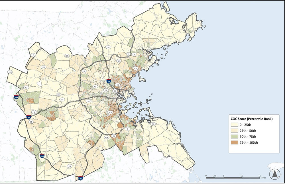 Figure C-12: A map of Redefined Communities of Concern